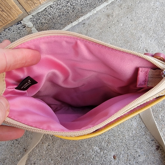 Coach Y2K Vintage Pastel Signature Patchwork Flower Swingpack Crossbody - Picture 13 of 14